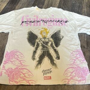 Ghost rider civil regime shirt marvel medium